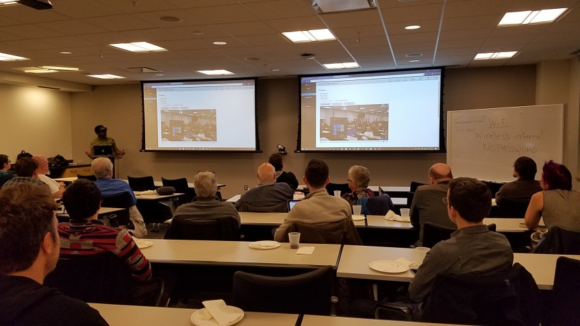 Gavin Bauman of Microsoft, Hololens Demo